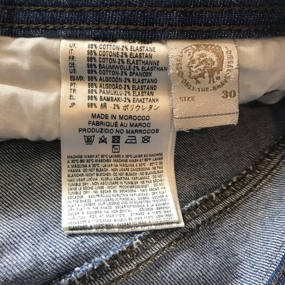 Men’s Diesel Bootcut Jeans - Picture 5 of 6